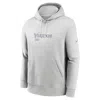 Nike Minnesota Vikings Slot Receiver Club  Men's Nfl Pullover Hoodie In Gray