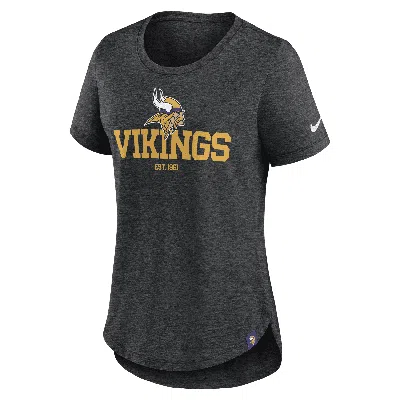 Nike Minnesota Vikings  Women's Nfl T-shirt In Black