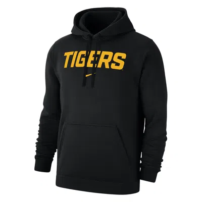 Nike Missouri Club Fleece  Men's College Pullover Hoodie In Black
