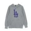 Nike-mlb Men's Hoodie Mlb Logo Therma Performance Pullover Hoodie Losdod Dark Gray Heather