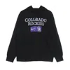 Nike-mlb Men's Hoodie Mlb Team Lettering Club Pullover Hoodie Colroc Black