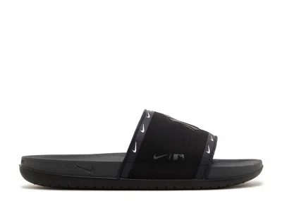 Nike Mlb X  Offcourt Slide 'new York Yankees 2021' In Black