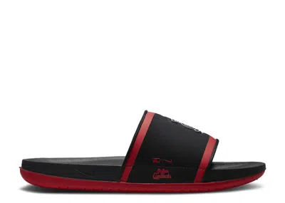 Nike Mlb X  Offcourt Slide 'st. Louis Cardinals' In Black