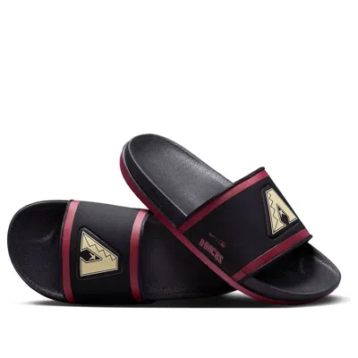 Nike Mlb X Offcourt Slide 'arizona Diamondbacks' In Black