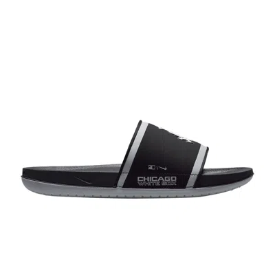 Pre-owned Nike Mlb X Offcourt Slide 'chicago White Sox 2023' In Black