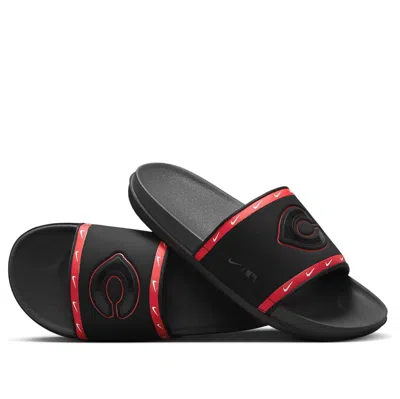 Nike Mlb X Offcourt Slide 'cincinnati Reds' In Multi