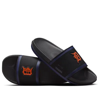 Nike Mlb X Offcourt Slide 'detroit Tigers' In Black