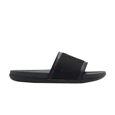 Pre-owned Nike Mlb X Offcourt Slide 'detroit Tigers' | Black | Men's Size 11