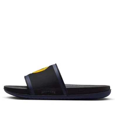 Nike Mlb X Offcourt Slide 'milwaukee Brewers 2023' In Black