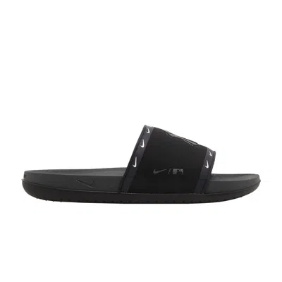 Pre-owned Nike Mlb X Offcourt Slide 'new York Yankees 2021' In Black