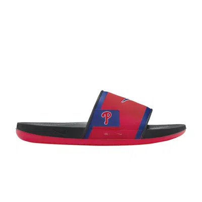 Pre-owned Nike Mlb X Offcourt Slide 'philadelphia Phillies' In Red