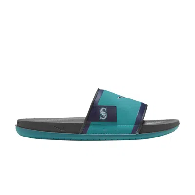 Pre-owned Nike Mlb X Offcourt Slide 'seattle Mariners 2024' In Teal