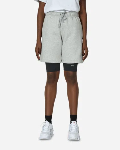 Nike Mmw 3-in-1 Shorts Grey Heather / Black In Multicolor