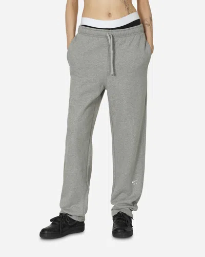 Nike Mmw Fleece Pants In Grey