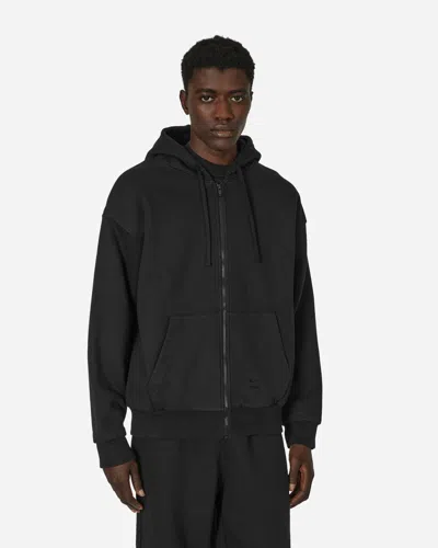 Nike Mmw Full-zip Fleece Hoodie In Black