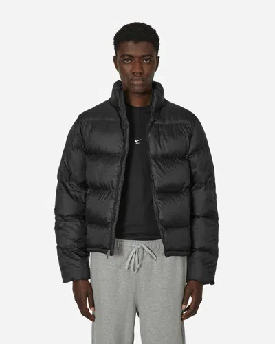 Nike Mmw Puffer Jacket In Black