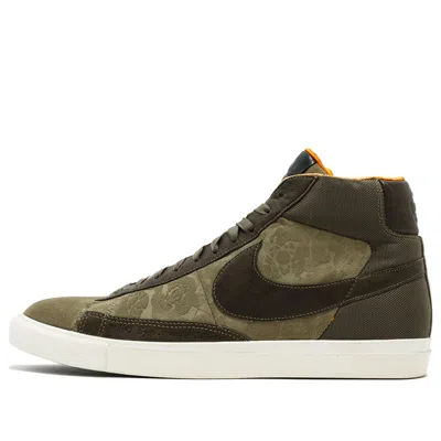 Nike Mo' Wax X Blazer Hi Sp 'olive' In Multi