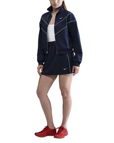 NIKE MOCK NECK KNIT JACKET