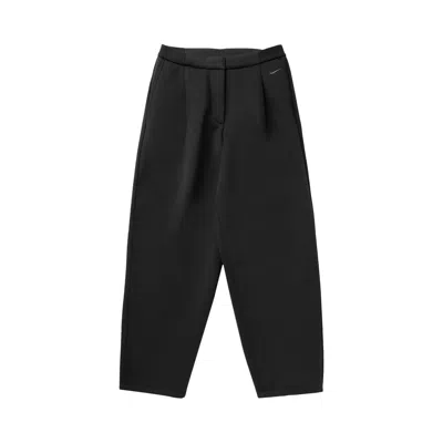 Pre-owned Nike Modern Fleece Mid-rise Loose Pants 'black/anthracite' | Women's Size S