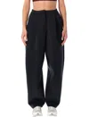 Nike High Waist Relaxed Fit Jogging Pants In Black