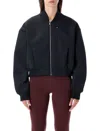 Nike Destroyer Fleece Bomber Jacket In Black