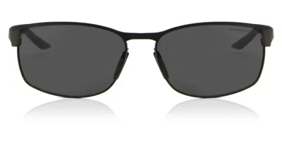 Nike Modern Metal Dz7364 010 Men's Sunglasses Black Size 58 In Brown