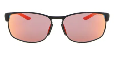 Nike Modern Metal M Dz7366 010 Men's Sunglasses Black Size 58 In Pink