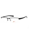 Nike Modern Rectangular Eyeglasses For Unisex In Black