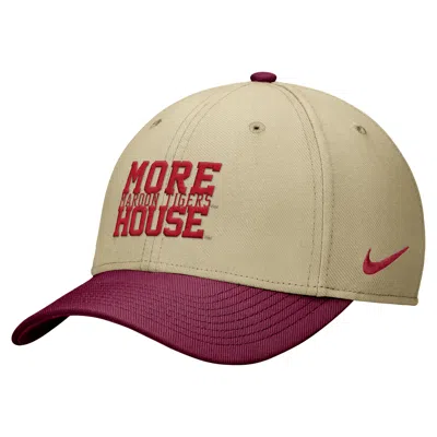 Nike Morehouse College Swooshflex  Unisex Dri-fit College Cap In Brown