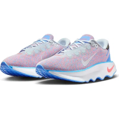Nike Women's Motiva Gore-tex Waterproof Walking Shoes In Blue Tint/blue