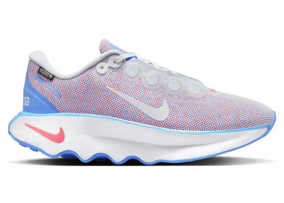 Pre-owned Nike Motiva Goretex (women's) Sneakers In Blue Tint/university Blue/bright Crimson In Multi