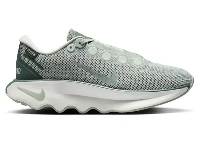 Pre-owned Nike Motiva Goretex (women's) Sneakers In Light Silver/jade Horizon/vintage Green