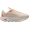 Nike Motiva Road Runner Walking Shoe In Pink