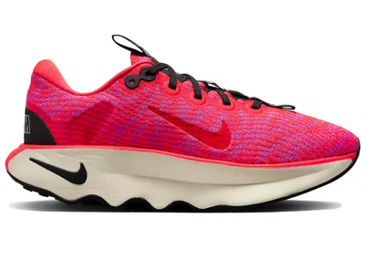 Pre-owned Nike Motiva (women's) Sneakers In Bright Crimson/fuchsia Dream/black In Multi