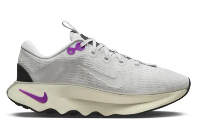 Pre-owned Nike Motiva (women's) Sneakers In Photon Dust/hyper Violet/coconut Milk