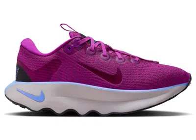 Pre-owned Nike Motiva (women's) Sneakers In Vivid Grape/hot Fuchsia/royal Pulse