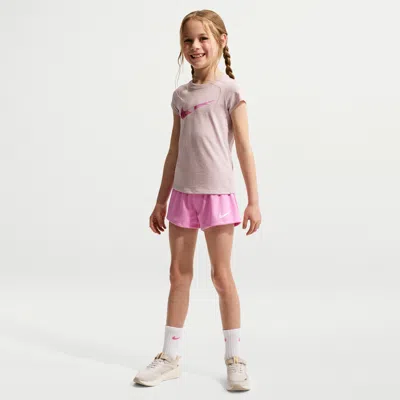 Nike Move With Nature Little Kids' 2-piece Mesh Shorts Set In Pink