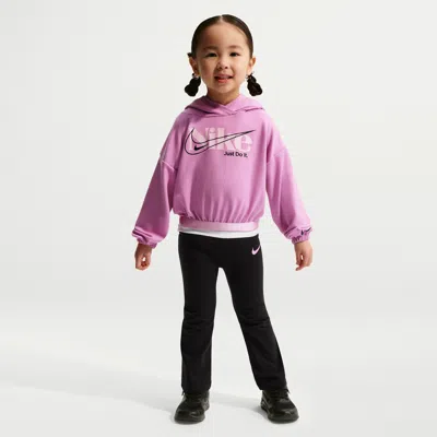 Nike Babies' Move With Nature Toddler 2-piece Leggings Set In Black