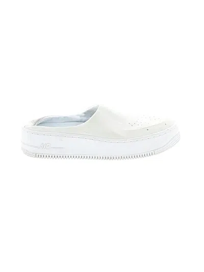 Pre-owned Nike Mule/clog In White