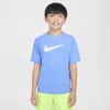 Nike Multi Big Kids' (boys') Dri-fit Graphic Training Top In Blue