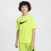 Nike Multi Big Kids' (boys') Dri-fit Graphic Training Top In Yellow