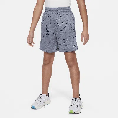 Nike Multi Big Kids' (boys') Dri-fit Mesh Shorts In Grey