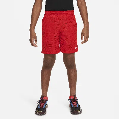 Nike Multi Big Kids' (boys') Dri-fit Mesh Shorts In Red