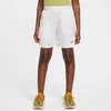 Nike Multi Big Kids' (boys') Dri-fit Mesh Shorts In White