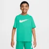 Nike Multi Big Kids' (boys') Dri-fit Short-sleeve Top In Green