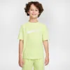 Nike Multi Big Kids' (boys') Dri-fit Short-sleeve Top In Yellow