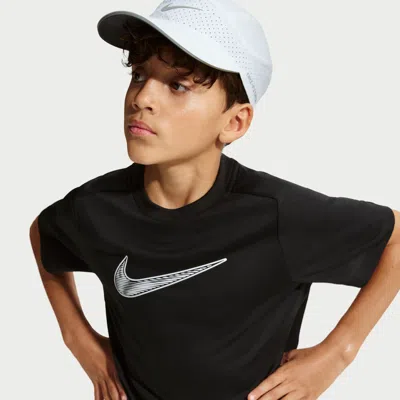 Nike Multi Kids Dri-fit T-shirt In Black