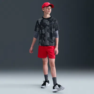 Nike Multi Big Kids' (boys') Dri-fit Shorts In Red