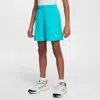Nike Multi Big Kids' Dri-fit Training Shorts In Green