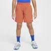 Nike Multi Big Kids' Dri-fit Training Shorts In Orange